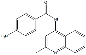 4-amino-N-(2-methylquinolin-4-yl)benzamide