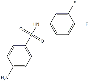 4-amino-N-(3,4-difluorophenyl)benzenesulfonamide