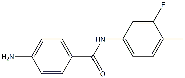  4-amino-N-(3-fluoro-4-methylphenyl)benzamide