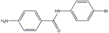 4-amino-N-(4-bromophenyl)benzamide Structure