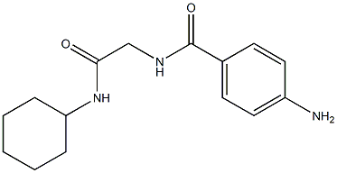 4-amino-N-[2-(cyclohexylamino)-2-oxoethyl]benzamide|