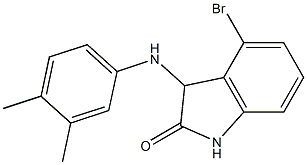 4-bromo-3-[(3,4-dimethylphenyl)amino]-2,3-dihydro-1H-indol-2-one