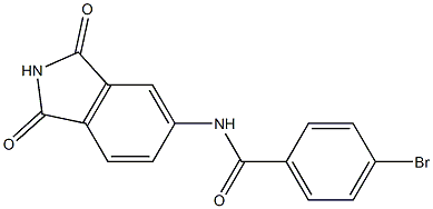 4-bromo-N-(1,3-dioxo-2,3-dihydro-1H-isoindol-5-yl)benzamide