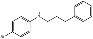 4-bromo-N-(3-phenylpropyl)aniline Structure