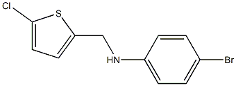 4-bromo-N-[(5-chlorothiophen-2-yl)methyl]aniline