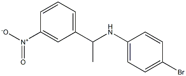 4-bromo-N-[1-(3-nitrophenyl)ethyl]aniline|