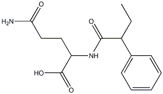 4-carbamoyl-2-(2-phenylbutanamido)butanoic acid|