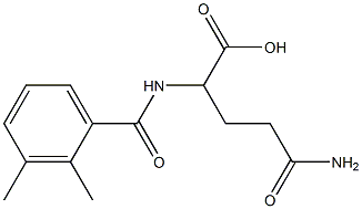  4-carbamoyl-2-[(2,3-dimethylphenyl)formamido]butanoic acid