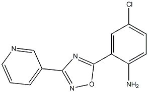 4-chloro-2-[3-(pyridin-3-yl)-1,2,4-oxadiazol-5-yl]aniline