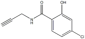 4-chloro-2-hydroxy-N-(prop-2-yn-1-yl)benzamide,,结构式