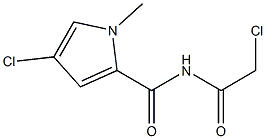 4-chloro-N-(2-chloroacetyl)-1-methyl-1H-pyrrole-2-carboxamide|