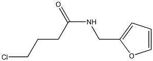 4-chloro-N-(2-furylmethyl)butanamide Structure