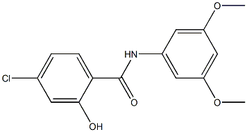  4-chloro-N-(3,5-dimethoxyphenyl)-2-hydroxybenzamide