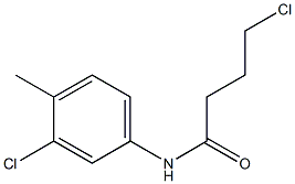 4-chloro-N-(3-chloro-4-methylphenyl)butanamide