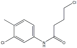  4-chloro-N-(3-chloro-4-methylphenyl)butanamide