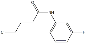 4-chloro-N-(3-fluorophenyl)butanamide