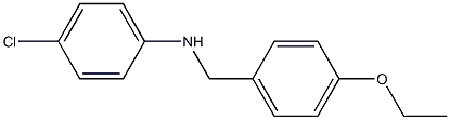 4-chloro-N-[(4-ethoxyphenyl)methyl]aniline