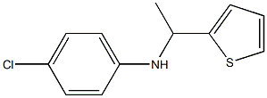 4-chloro-N-[1-(thiophen-2-yl)ethyl]aniline