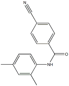 4-cyano-N-(2,4-dimethylphenyl)benzamide Structure