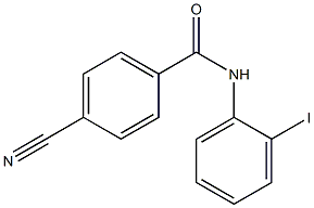 4-cyano-N-(2-iodophenyl)benzamide Structure