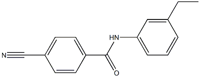 4-cyano-N-(3-ethylphenyl)benzamide