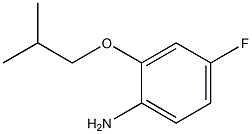 4-fluoro-2-isobutoxyaniline Structure
