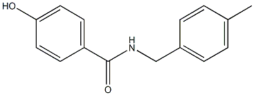 4-hydroxy-N-[(4-methylphenyl)methyl]benzamide Structure