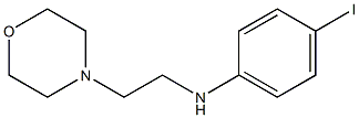  4-iodo-N-[2-(morpholin-4-yl)ethyl]aniline