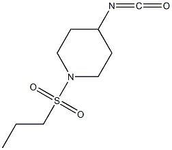 4-isocyanato-1-(propylsulfonyl)piperidine Structure