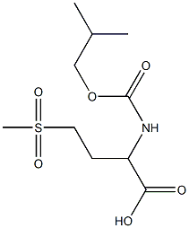 4-methanesulfonyl-2-{[(2-methylpropoxy)carbonyl]amino}butanoic acid