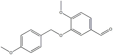 4-methoxy-3-[(4-methoxybenzyl)oxy]benzaldehyde Structure