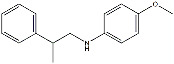 4-methoxy-N-(2-phenylpropyl)aniline 结构式