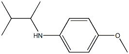 4-methoxy-N-(3-methylbutan-2-yl)aniline Structure