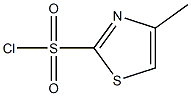 4-methyl-1,3-thiazole-2-sulfonyl chloride Structure