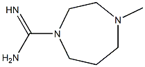 4-methyl-1,4-diazepane-1-carboximidamide Structure