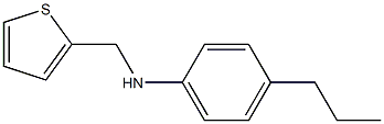 4-propyl-N-(thiophen-2-ylmethyl)aniline