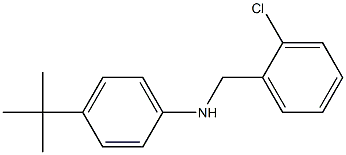  4-tert-butyl-N-[(2-chlorophenyl)methyl]aniline