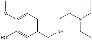  5-({[2-(diethylamino)ethyl]amino}methyl)-2-methoxyphenol