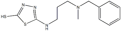 5-({3-[benzyl(methyl)amino]propyl}amino)-1,3,4-thiadiazole-2-thiol