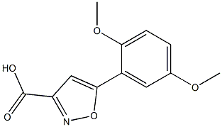  5-(2,5-dimethoxyphenyl)isoxazole-3-carboxylic acid