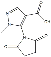 5-(2,5-dioxopyrrolidin-1-yl)-1-methyl-1H-pyrazole-4-carboxylic acid|