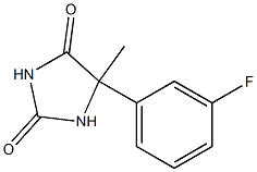 5-(3-fluorophenyl)-5-methylimidazolidine-2,4-dione|