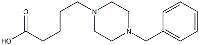 5-(4-benzylpiperazin-1-yl)pentanoic acid