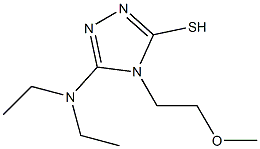 5-(diethylamino)-4-(2-methoxyethyl)-4H-1,2,4-triazole-3-thiol