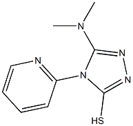  5-(dimethylamino)-4-pyridin-2-yl-4H-1,2,4-triazole-3-thiol