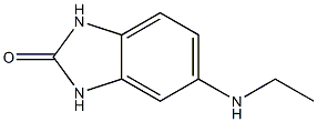 5-(ethylamino)-2,3-dihydro-1H-1,3-benzodiazol-2-one, 1038266-62-4, 结构式