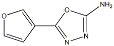  5-(furan-3-yl)-1,3,4-oxadiazol-2-amine