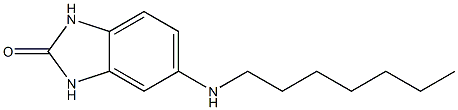 5-(heptylamino)-2,3-dihydro-1H-1,3-benzodiazol-2-one 结构式