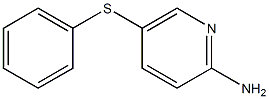 5-(phenylsulfanyl)pyridin-2-amine 化学構造式