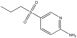 5-(propane-1-sulfonyl)pyridin-2-amine Structure